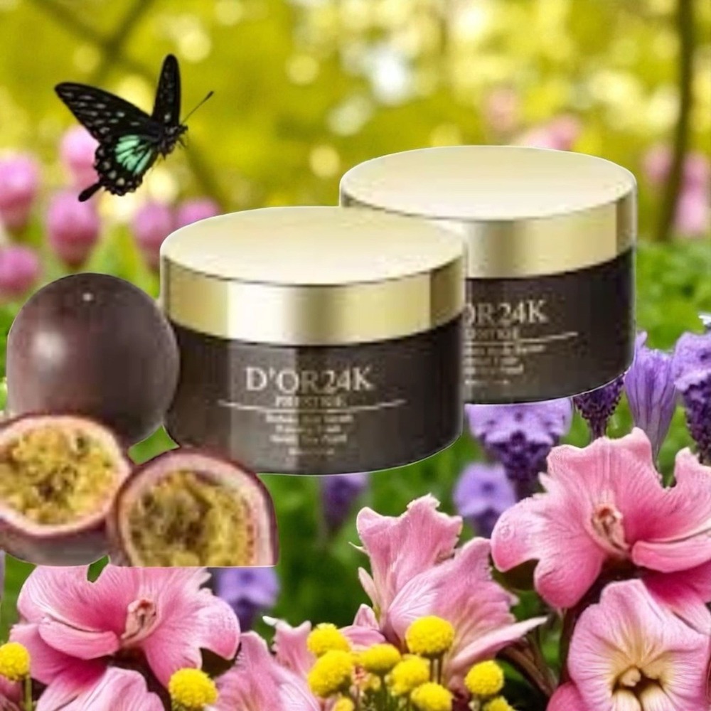 DOR24K Salt Scrub and Body Butter